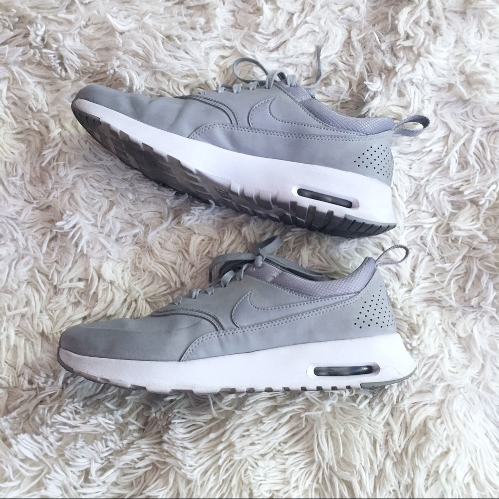 Gray Nike Air Thea Sneakers